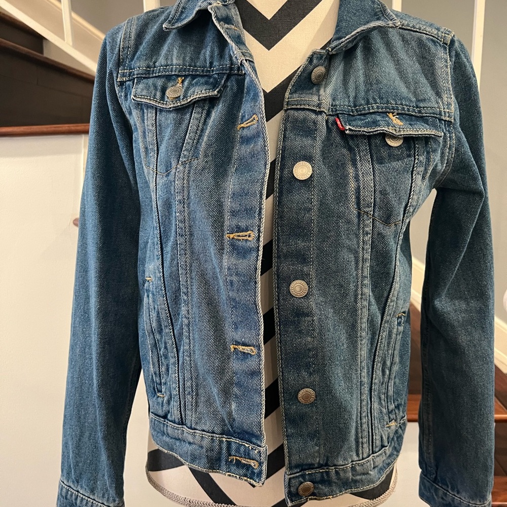 Levi’s denim little girls jacket